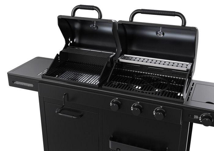 Kombigrill til gass og kull - Grillexpert®